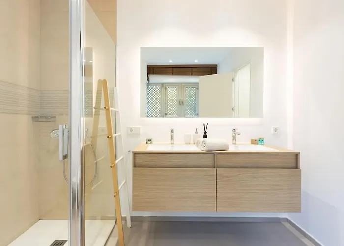 公寓 Garden Serenity Retreat And Workspace With Heated Pools And Gym 滨海帕尔姆